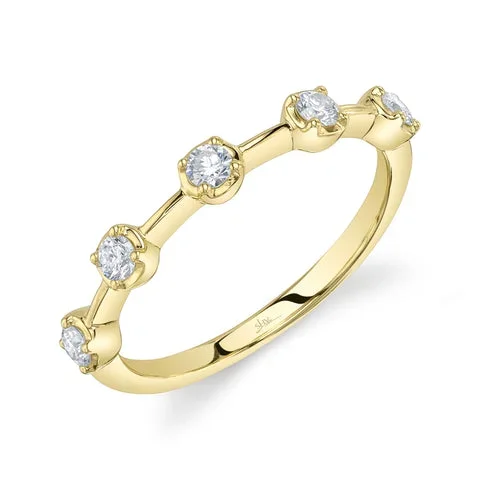 0.30CT DIAMOND CROWN SETTING BAND