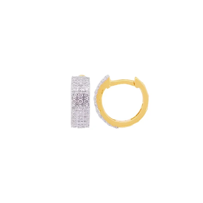 0.31Ct VVS/EF Diamond BALI in 18K Gold
