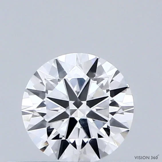 0.35 Carat Round Shaped, Very Good Cut, D Color, VVS1 Clarity, IGI Certified Lab Grown Diamond