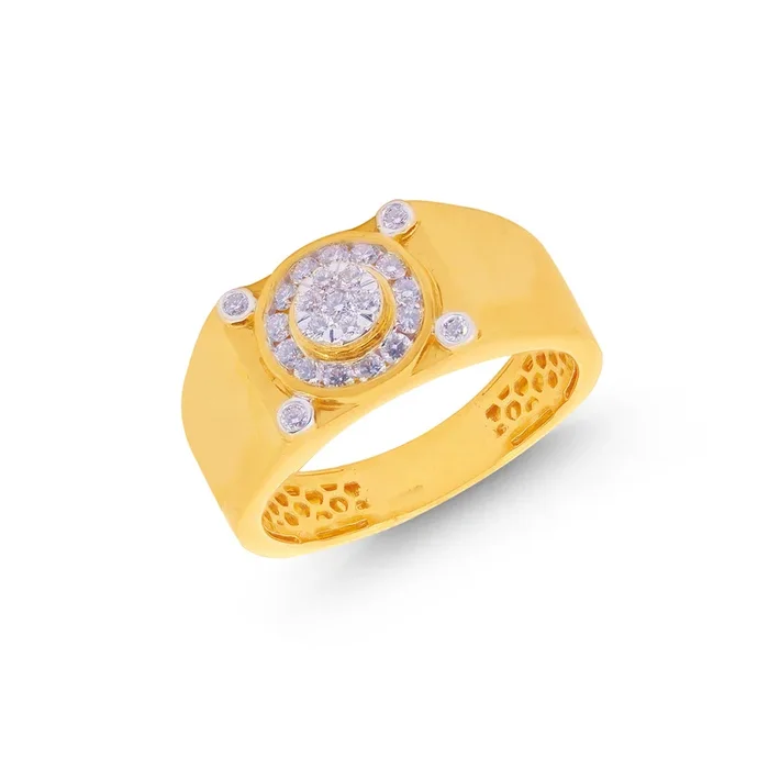 0.41Ct VVS/FG Diamond Ring in 18K Gold