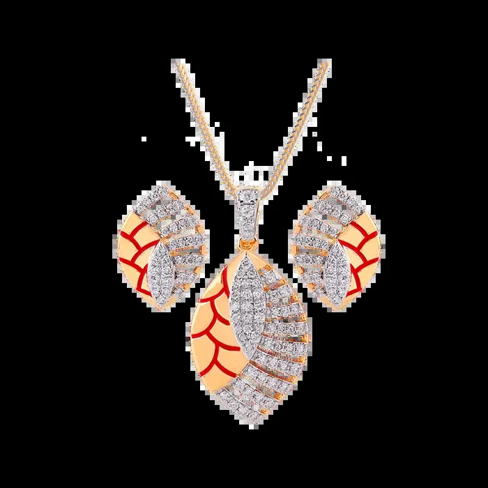0.60Ct VVS/FG Diamond Pendant Set in 18K Gold