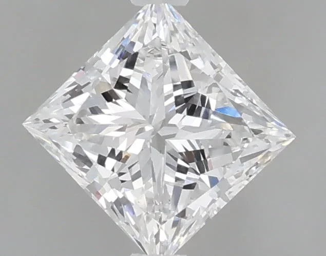 1.02 Carat Princess Shaped, Very Good Cut, E Color, VVS2 Clarity, IGI Certified Lab Grown Diamond