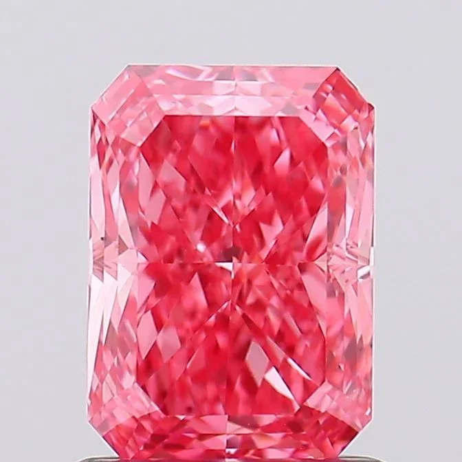 1.04 Carat Radiant Shaped, Ideal Cut, VS2 Clarity, IGI Certified Lab Grown Diamond