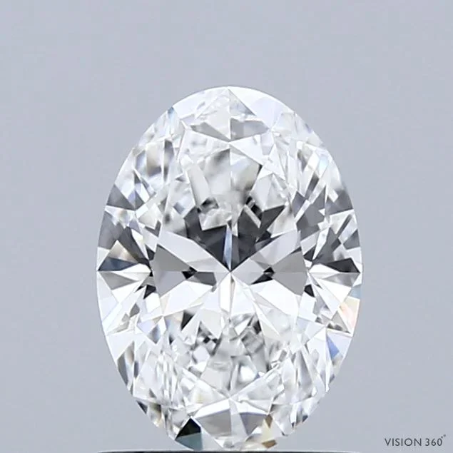1.05 Carat Oval Shaped, Ideal Cut, E Color, VVS1 Clarity, IGI Certified Lab Grown Diamond