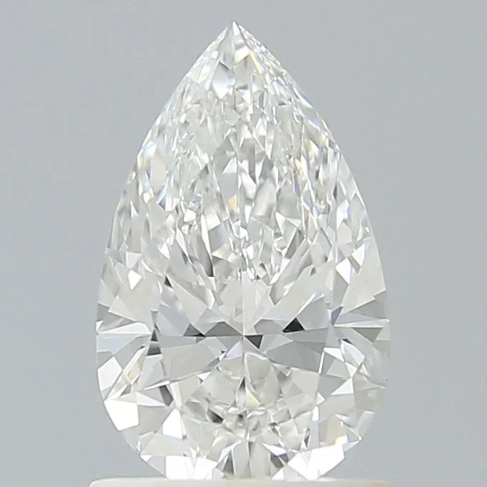1.05 Carat Pear Shaped, Very Good Cut, E Color, VVS1 Clarity, IGI Certified Lab Grown Diamond
