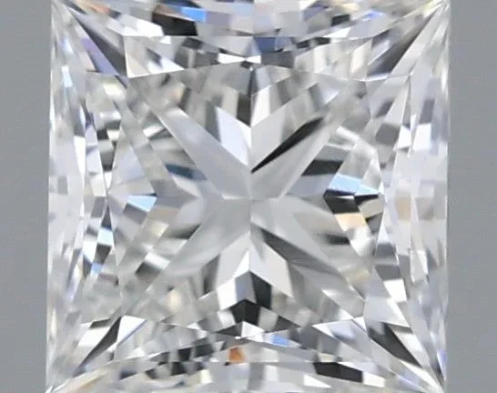 1.05 Carat Princess Shaped, Ideal Cut, E Color, VS1 Clarity, IGI Certified Lab Grown Diamond