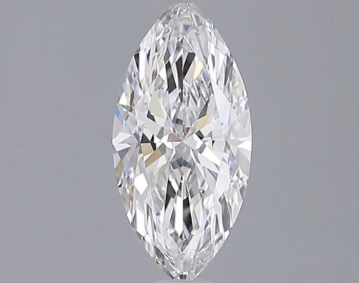 1.07 Carat Marquise Shaped, Ideal Cut, D Color, VS1 Clarity, IGI Certified Lab Grown Diamond