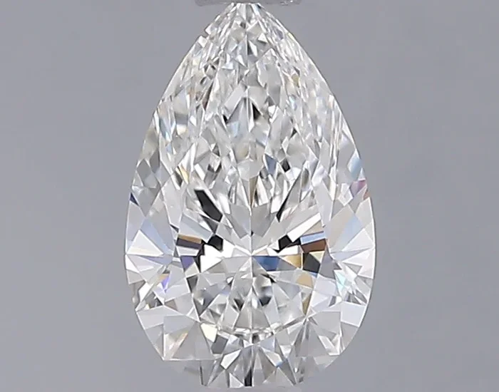 1.07 Carat Pear Shaped, Ideal Cut, E Color, VVS1 Clarity, IGI Certified Lab Grown Diamond