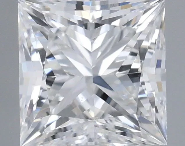 1.07 Carat Princess Shaped, Ideal Cut, E Color, VS1 Clarity, IGI Certified Lab Grown Diamond