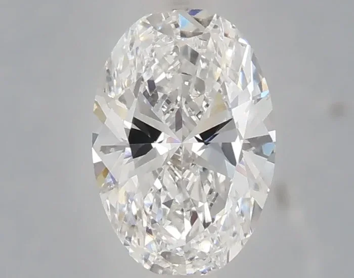 1.08 Carat Oval Shaped, Ideal Cut, D Color, VVS2 Clarity, IGI Certified Lab Grown Diamond