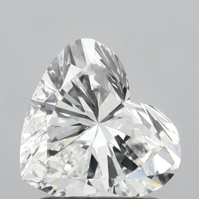 1.09 carat E-VS1 Heart Cut Lab Grown Diamond