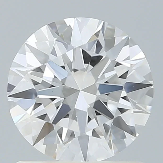 1.13 Carat Round Shaped, Ideal Cut, D Color, VS2 Clarity, IGI Certified Lab Grown Diamond