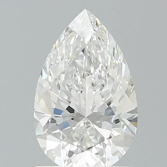 1.16 Carat Pear Shaped, Very Good Cut, E Color, VS1 Clarity, IGI Certified Lab Grown Diamond