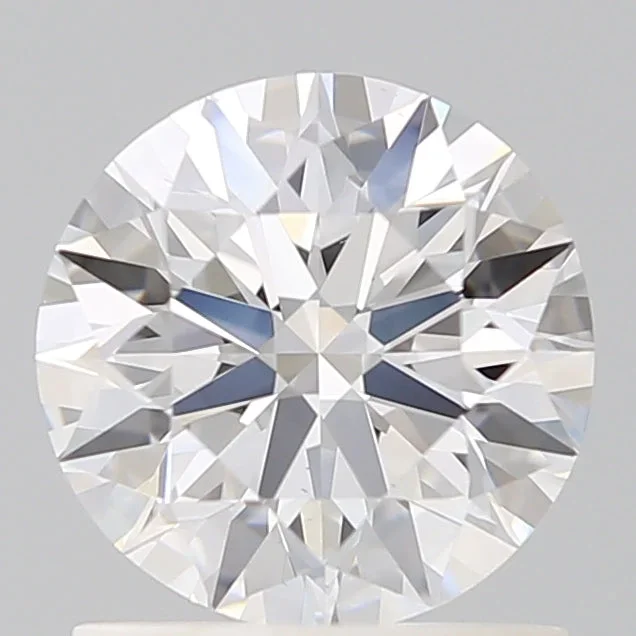 1.18 Carat Round Shaped, Ideal Cut, D Color, VS2 Clarity, IGI Certified Lab Grown Diamond
