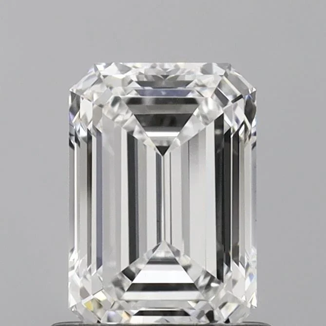 1.25 carat D-VVS2 Emerald Cut Lab Grown Diamond
