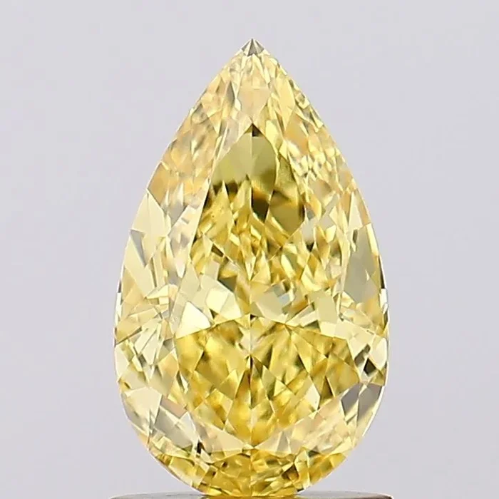 1.29 Carat Pear Shaped, Ideal Cut, VS1 Clarity, IGI Certified Lab Grown Diamond