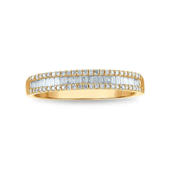 1/4 CTW Natural Diamond Fashion Ring in 10KT Yellow Gold