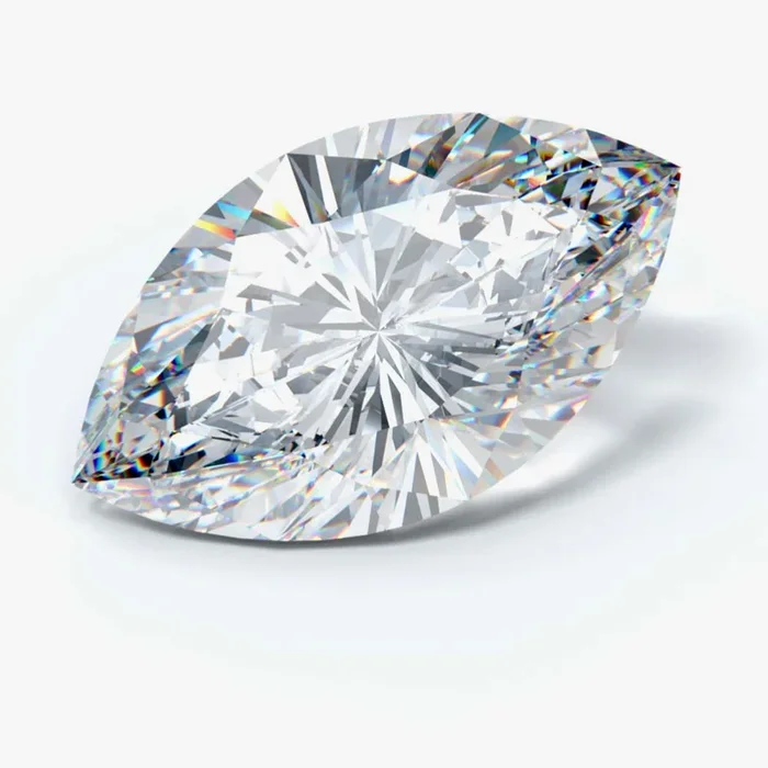 1.42 Carat Marquise Shaped, Ideal Cut, I Color, VVS2 Clarity, IGI Certified Lab Grown Diamond