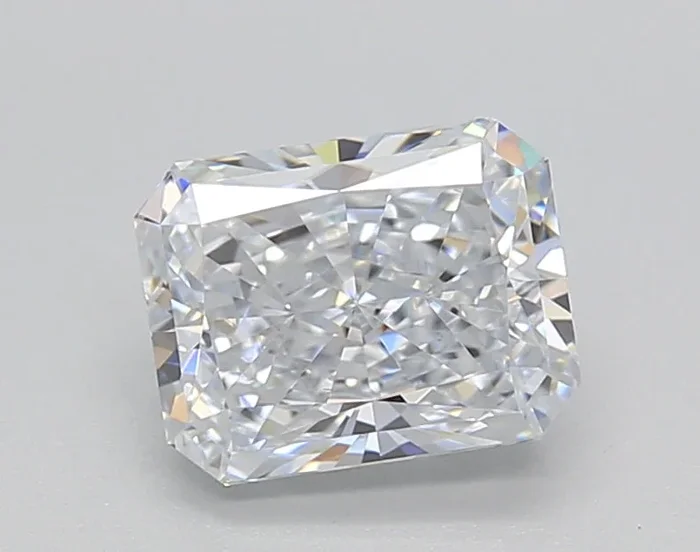 1.47 Carat Radiant Shaped, Ideal Cut, E Color, VS1 Clarity, IGI Certified Lab Grown Diamond