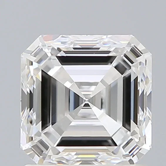 1.48 Carat Asscher Shaped, Very Good Cut, D Color, VS1 Clarity, IGI Certified Lab Grown Diamond