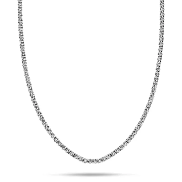 1.5mm Popcorn Chain in Sterling Silver