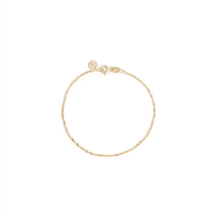 10k Torsade Bracelet