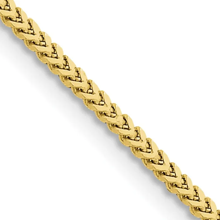 10KT Yellow Gold 18-inch 2MM Franco Chain