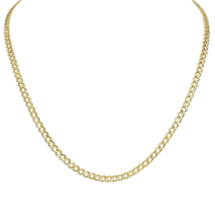 10KT Yellow Gold 20-inch 2.5MM Curb Chain