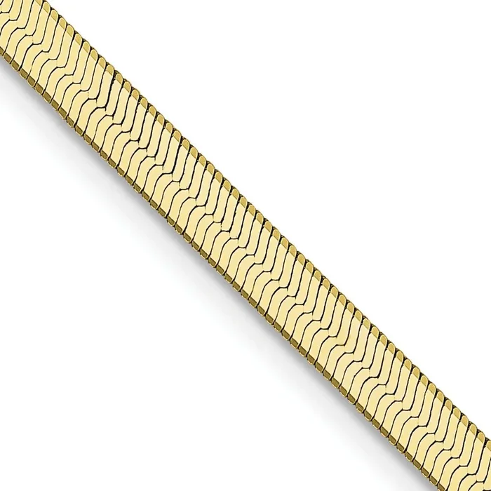 10KT Yellow Gold 20-inch 3MM Herringbone Chain
