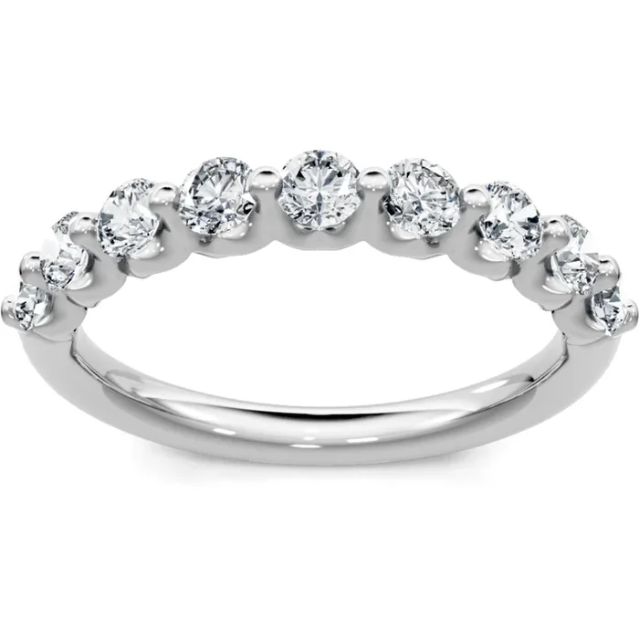 14k Gold Diamond Wedding Band