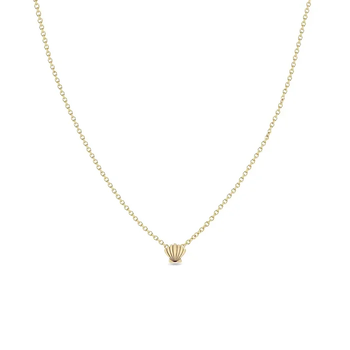 14k Itty Bitty Seashell Necklace