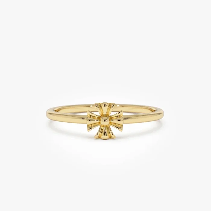14k Maltese Cross Ring