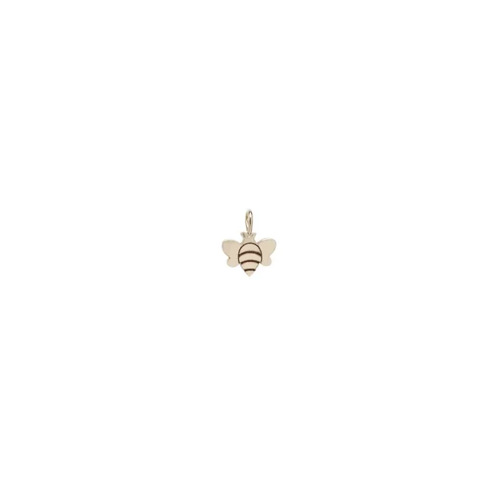 14k Single Midi Bitty Bee Charm – SALE