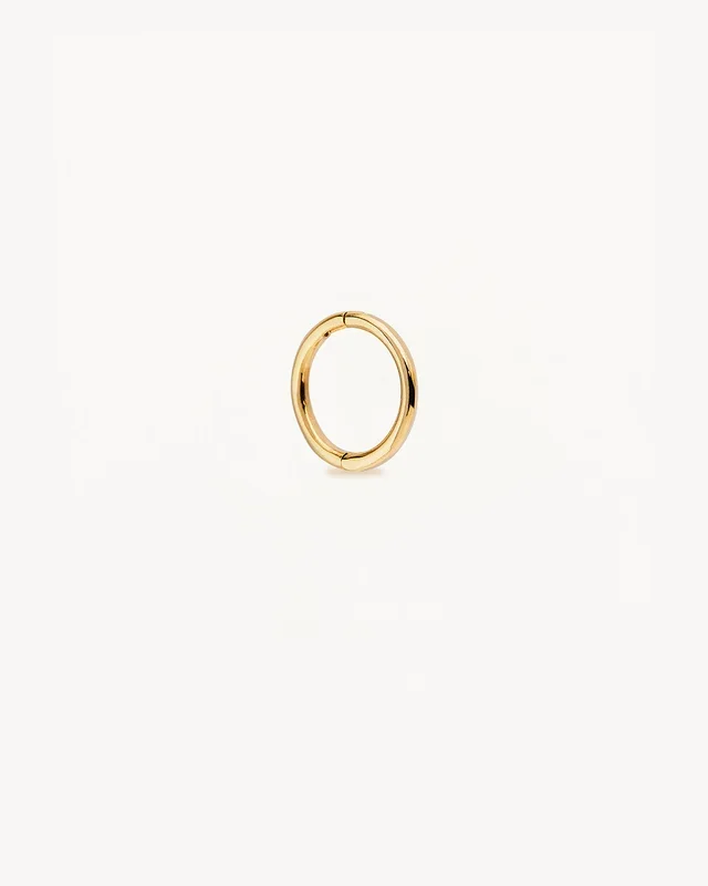 14k Solid Gold Purity Sleeper – 8mm