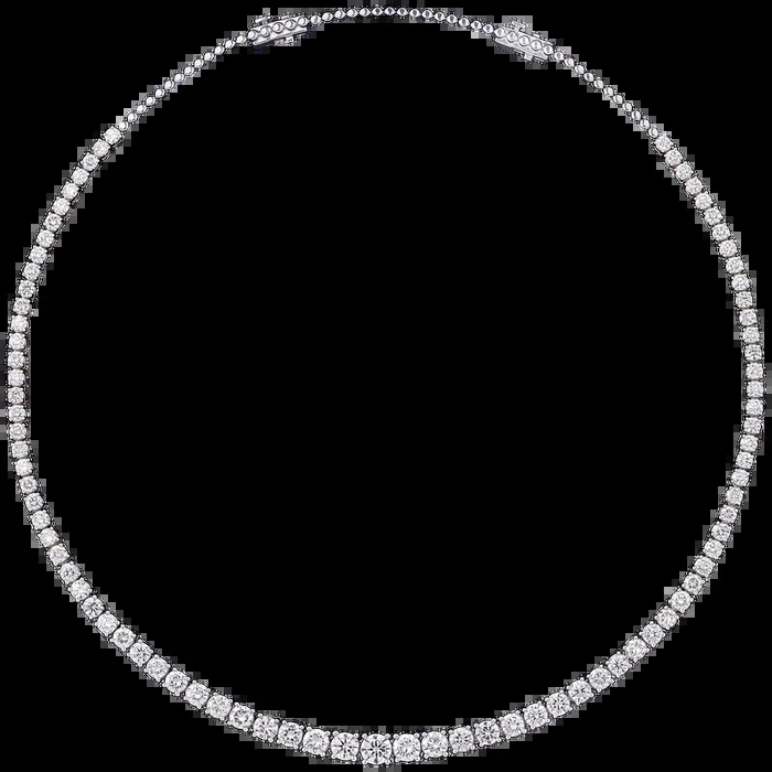 16.13CTW VVS/EF Lab Grown Diamond Necklace in 14K White Gold