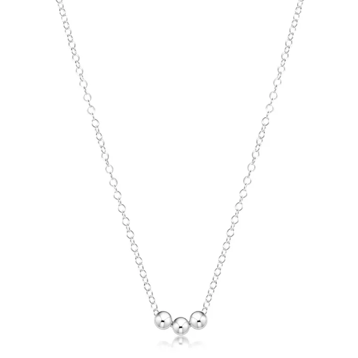 16″ Necklace Sterling – Joy Sterling