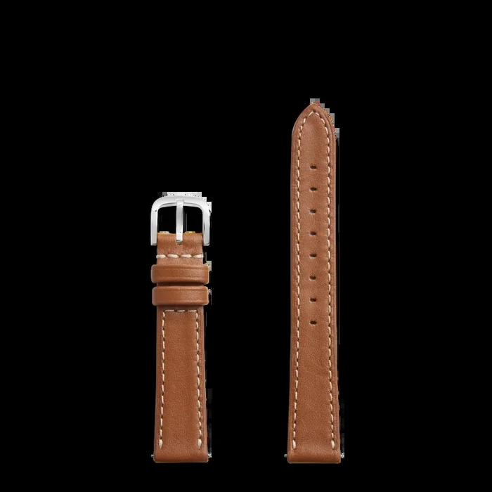 16mm Leather Watch Strap – Tan