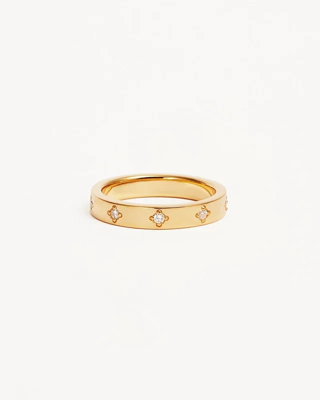 18k Gold Vermeil Infinite Light Ring