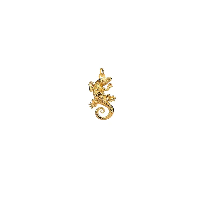 18k Vermeil over Sterling Silver Salamander Charm
