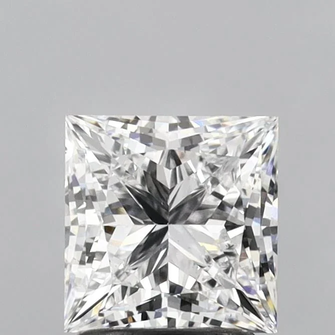 2.01 carat E-VS2 Princess Cut Lab Grown Diamond