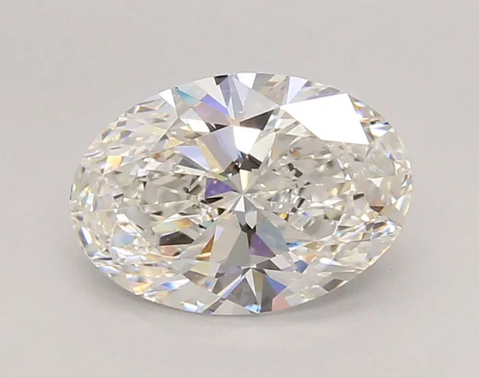 2.02 Carat Oval Shaped, Ideal Cut, F Color, VVS1 Clarity, IGI Certified Lab Grown Diamond
