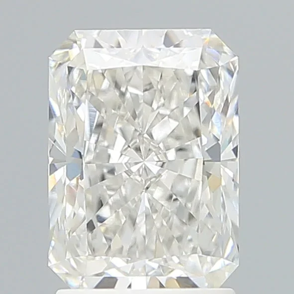 2.02 Carat Radiant Shaped, Ideal Cut, F Color, VVS2 Clarity, IGI Certified Lab Grown Diamond