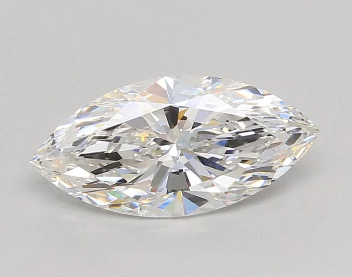2.04 Carat Marquise Shaped, Ideal Cut, E Color, VVS2 Clarity, IGI Certified Lab Grown Diamond