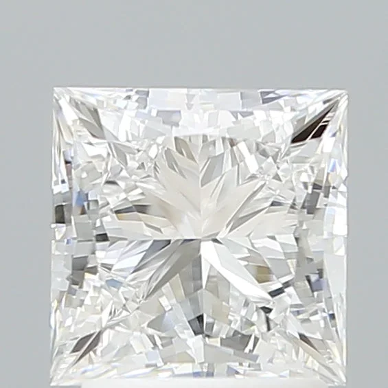 2.22 Carat Princess Shaped, Very Good Cut, D Color, VVS2 Clarity, IGI Certified Lab Grown Diamond