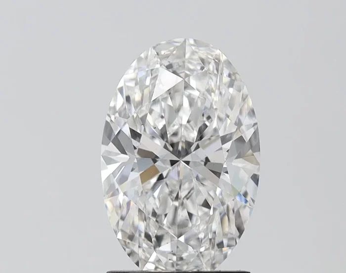 2.34 carat F-VS2 Oval Cut Lab Grown Diamond