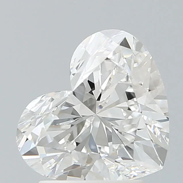 2.37 Carat Heart Shaped, Very Good Cut, E Color, VVS2 Clarity, IGI Certified Lab Grown Diamond