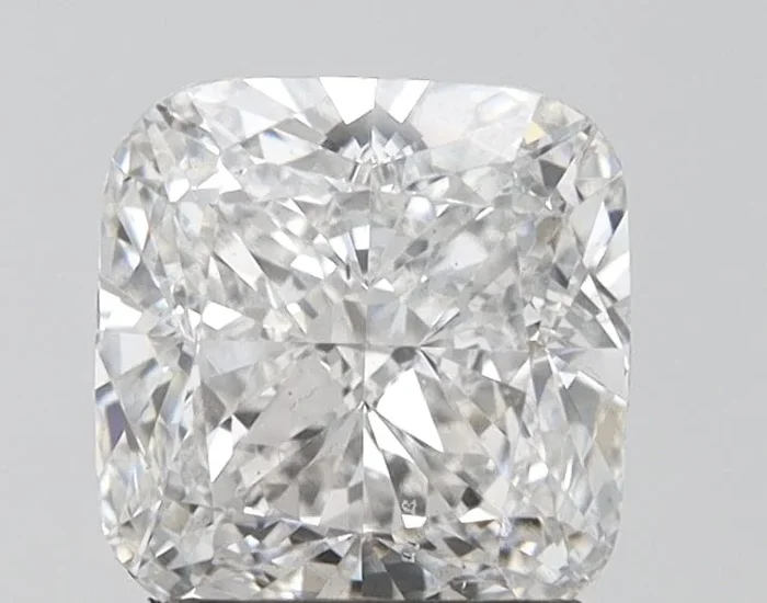 2.65 carat F-VS2 Cushion Cut Lab Grown Diamond