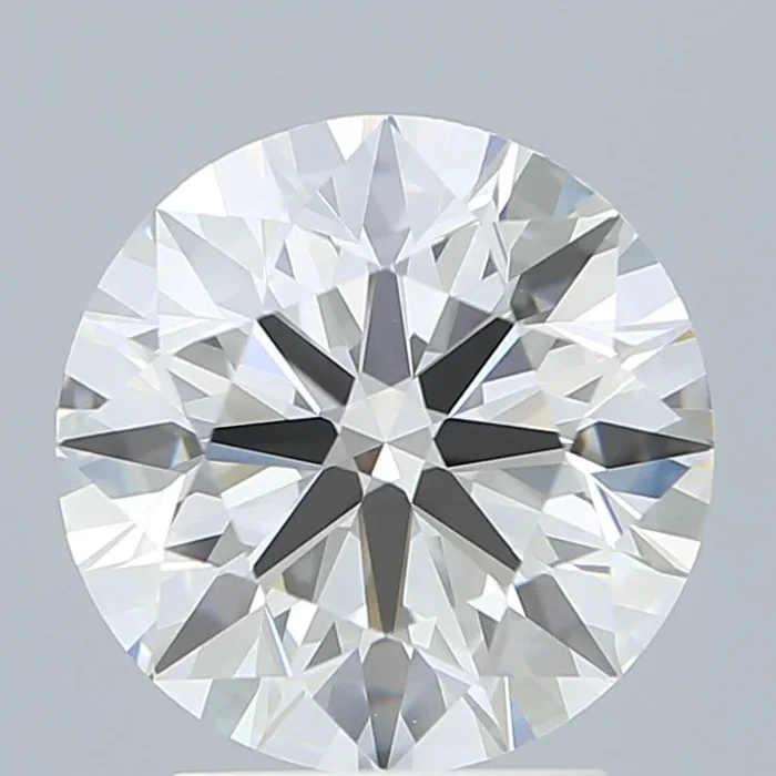 2.68 Carat Round Shaped, Ideal Cut, F Color, VVS2 Clarity, IGI Certified Lab Grown Diamond
