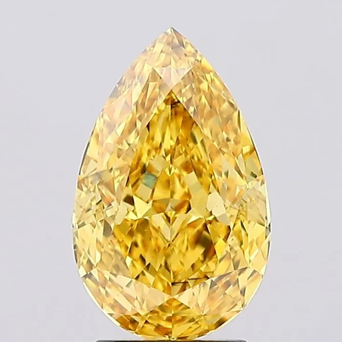 2.75 Carat Pear Shaped, Ideal Cut, VS2 Clarity, IGI Certified Lab Grown Diamond