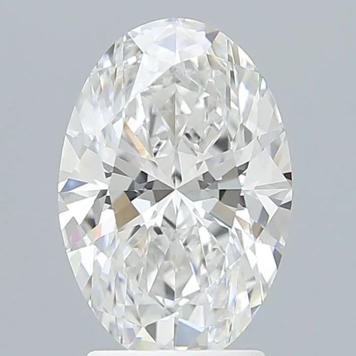 2.80 Carat Oval Shaped, Very Good Cut, E Color, VVS2 Clarity, IGI Certified Lab Grown Diamond